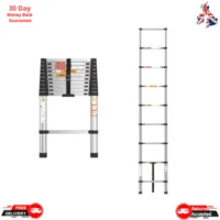 Telescopic Folding Ladder - Safe, Durable & Space-Saving Design