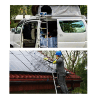 Telescopic Extending Ladder - Safe, Durable & Space-Saving Design