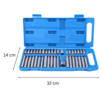 40Pcs Hex Star Torx Socket Bit Set Tool Kit - The Ultimate Handyman’s Companion