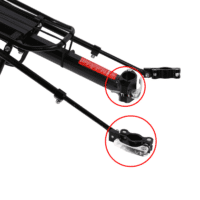 Bike Rear Pannier Rack – Adjustable, Portable & Built for Adventure