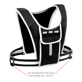 Reflective Hi-Vis Safety Vest Ideal For Running